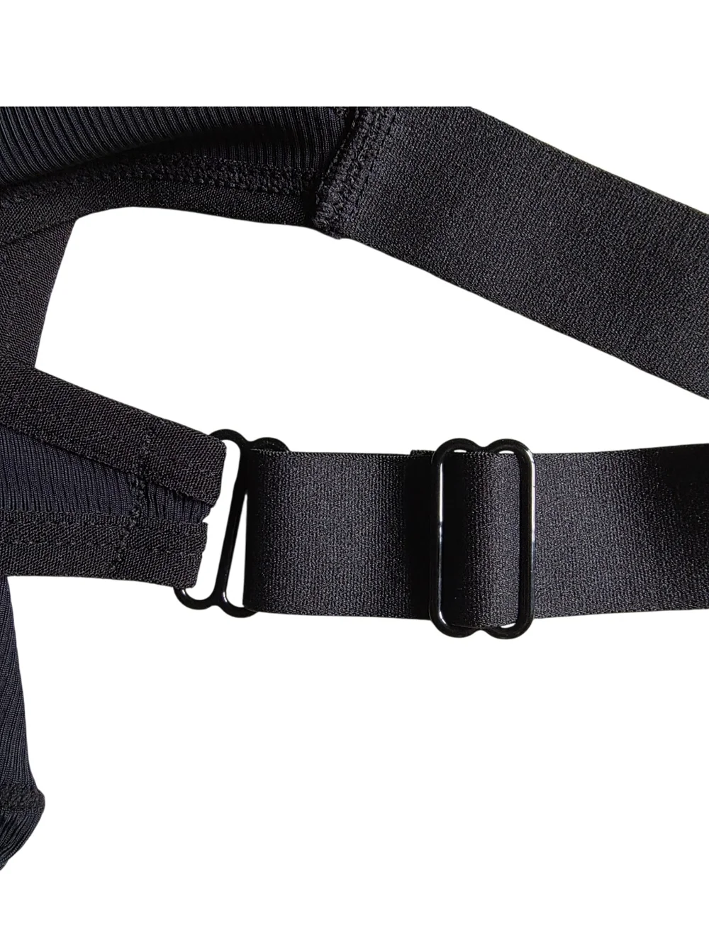 New Men's Black Strappy Thong Bikini Bottom Suze L